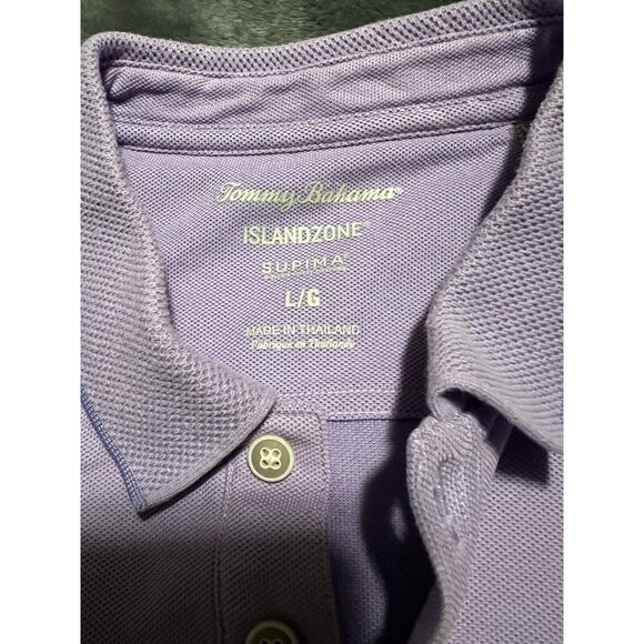 4 Tommy Bahama Mens Large Short Sleeve Polo Shirt - Picture 2 of 15